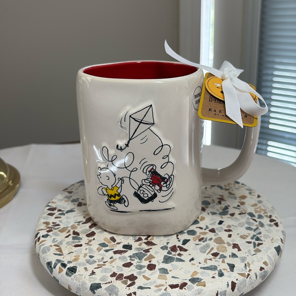 Rae Dunn Everything seems to be fine/ Charlie Brown coffee/tea mug